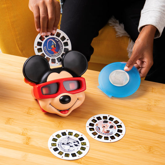 View-Master Mickey Mouse Deluxe reels show 21 classic moments for storytelling.