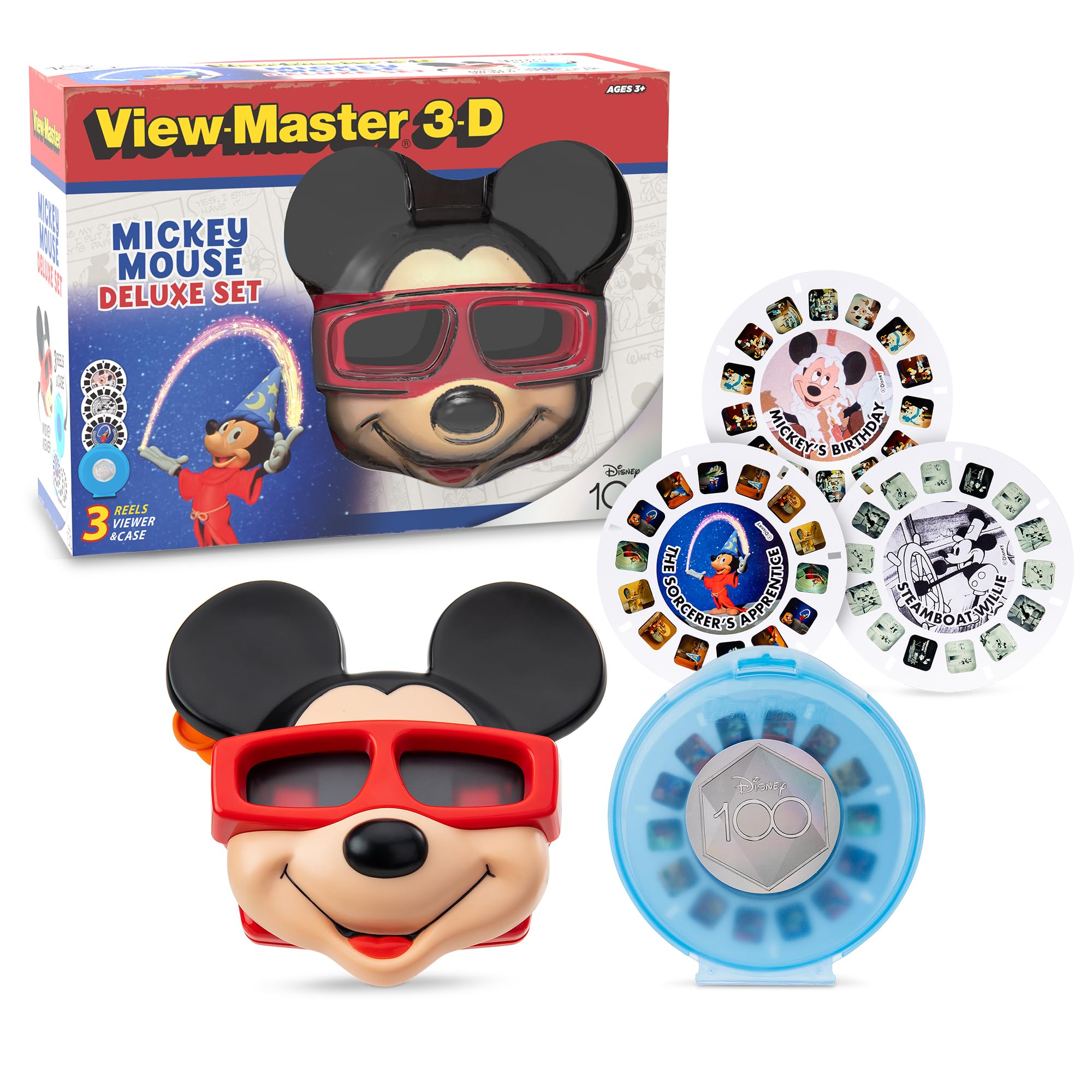 View-Master Mickey Mouse Deluxe viewer for immersive 3D moments and family fun.