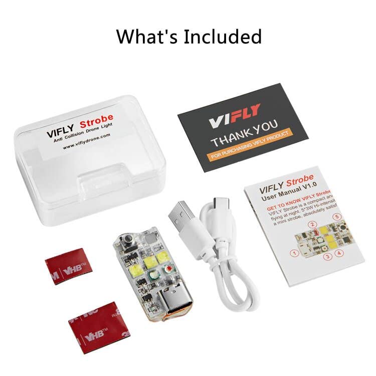 VIFLY 3M dual-lock setup enables quick mounting