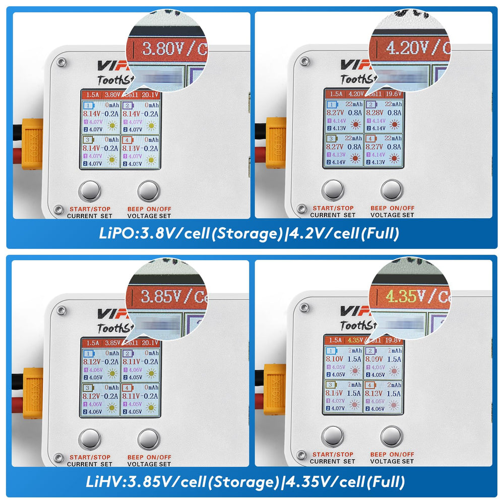 VIFLY ToothStor heat sink and fan keep components cool during fast discharges.