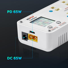 VIFLY ToothStor storage mode demonstrates discharge-to-storage option for better battery storage.