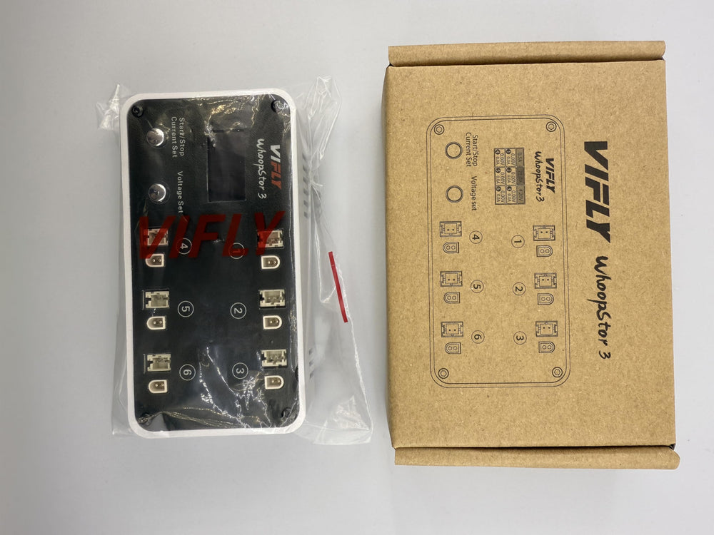 VIFLY WhoopStor V3 compact design suitable for bench or travel
