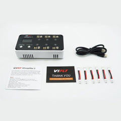 VIFLY WhoopStor V3 XT60 and DC inputs provide flexible power options