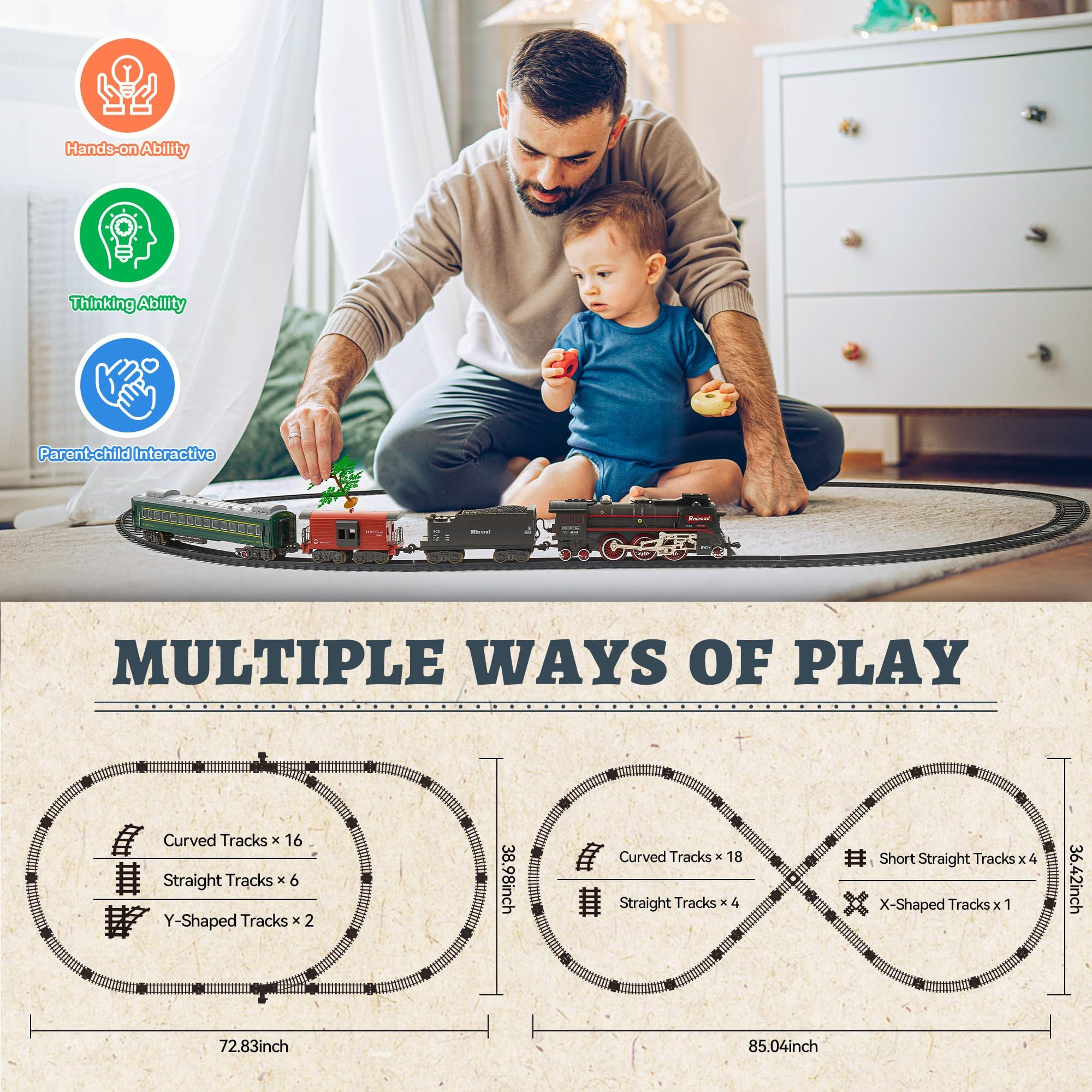 VigorFun ABS construction emphasizes safety and durability for lasting play