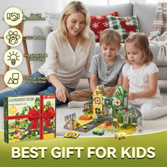 VigorFun road toppers help organize routes for kids' coordinated building adventures.
