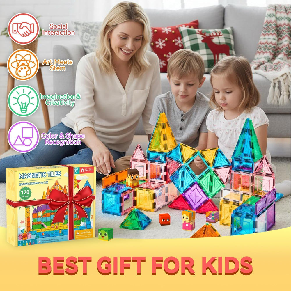 VigorFun bright colors with smooth edges promote safe, engaging learning.