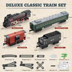 VigorFun locomotive with headlights and sounds enhances realism during play