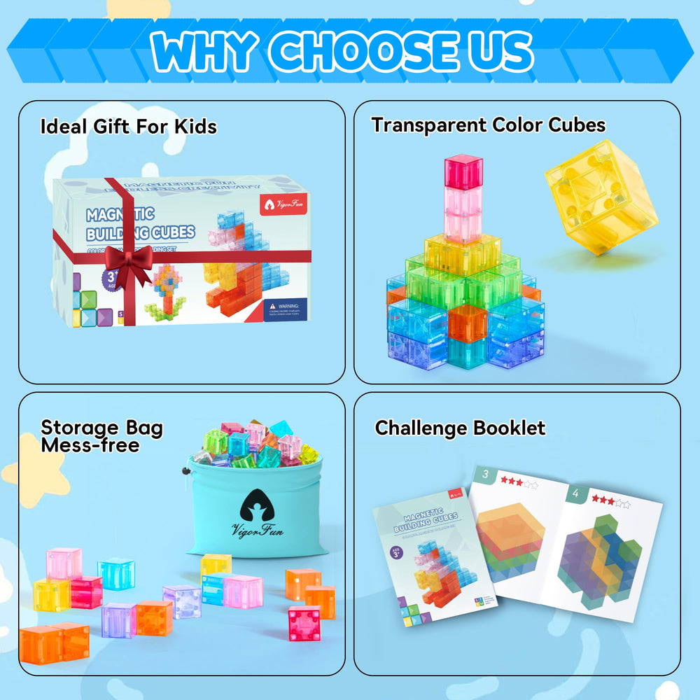 VigorFun figurines included for storytelling and role-play during playtime