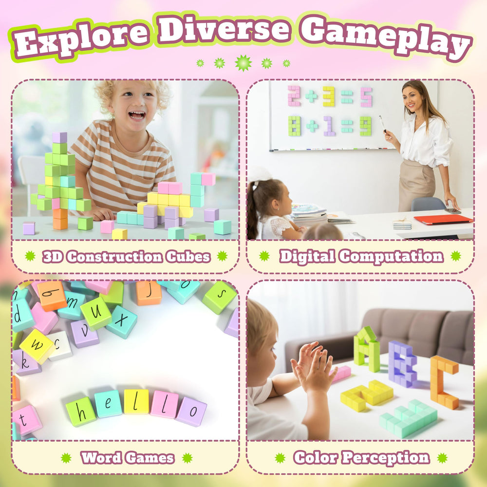 VigorFun magnets deliver strong connections for stable 3D models.