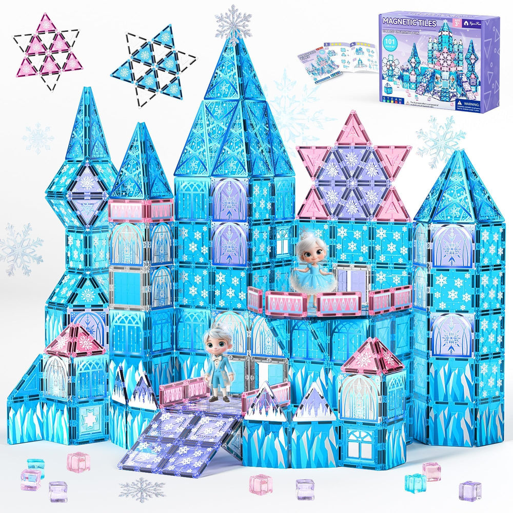 VigorFun Princess Castle tiles set for imaginative play and storytelling.