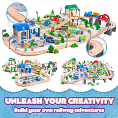 VigorFun road and rail track expandable layout for varied setups.