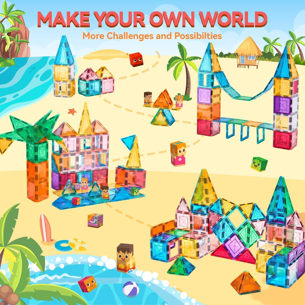VigorFun STEM-inspired play encourages problem-solving and fine motor skills.