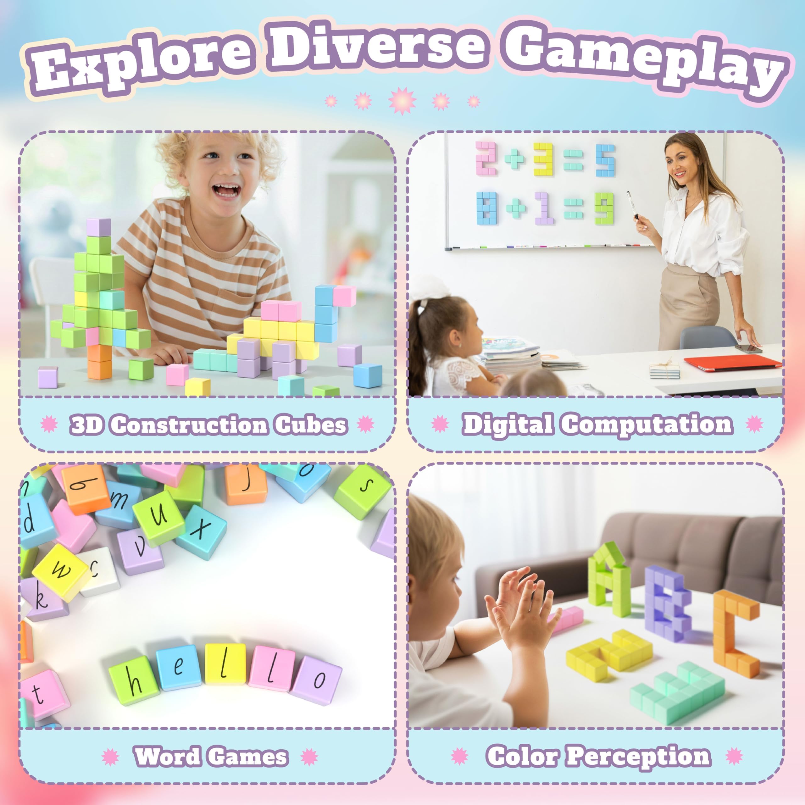 VigorFun magnets provide strong connections for stable, expandable builds