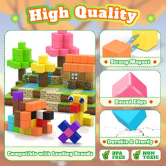 VigorFun toy eyes add character to magnetic block builds