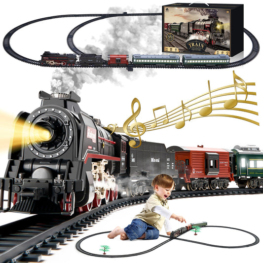VigorFun train set with tracks offers versatile layouts for imaginative play