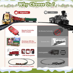 VigorFun track layout showing curved and straight tracks for varied routes