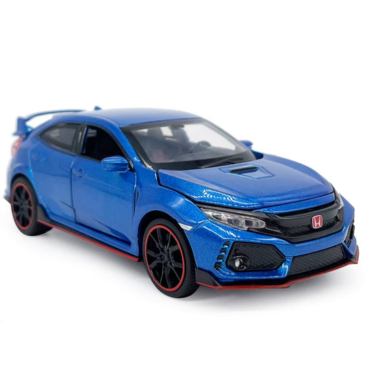 VIIGER 2017 Civic Type R model car front view, detailed exterior for display.