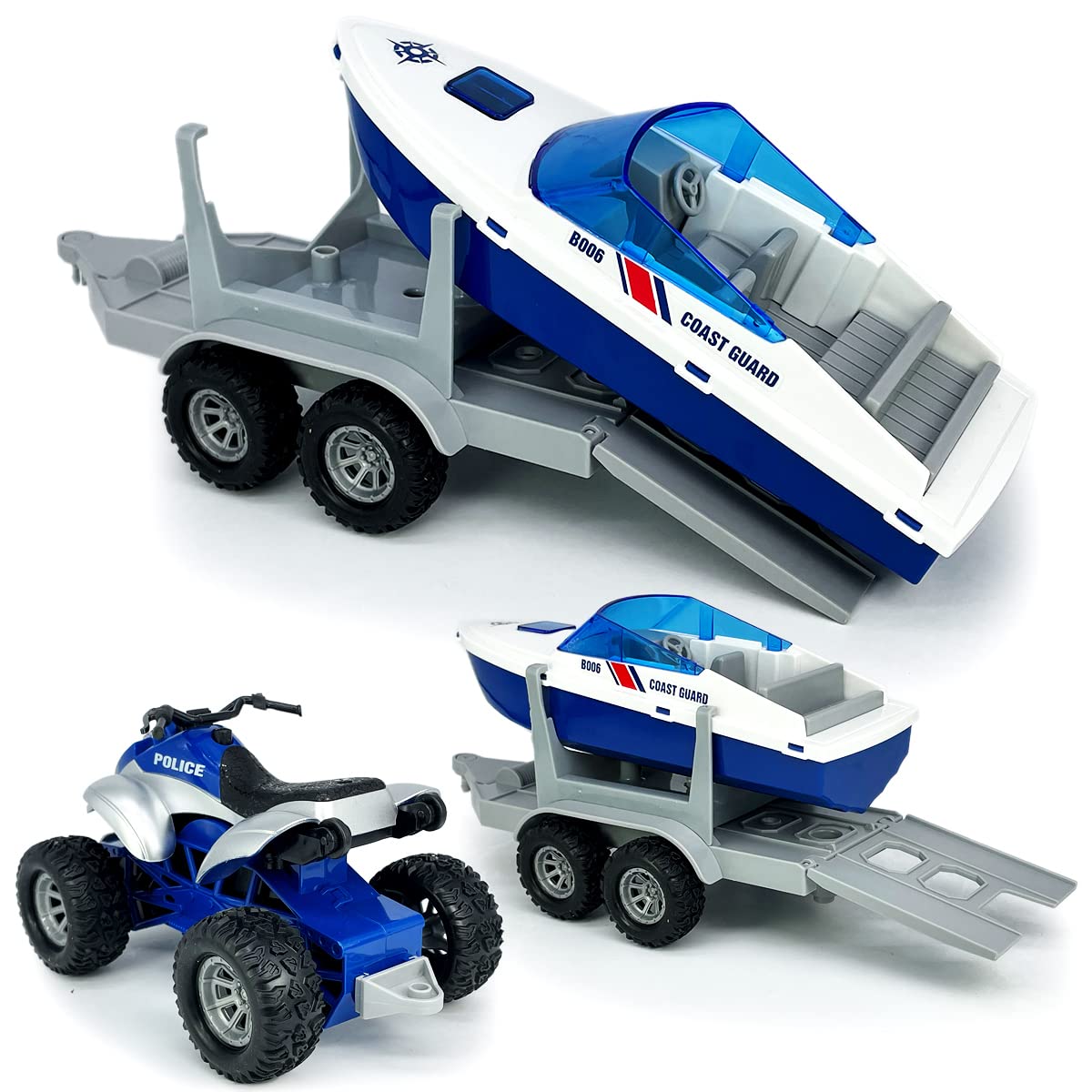 VIIGER durable plastic build in blue withstands energetic play and longer use.