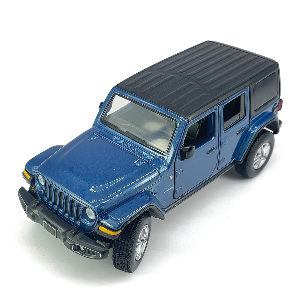VIIGER Wrangler Sahara rear/trunk open view highlighting realistic hinges and storage-like space.