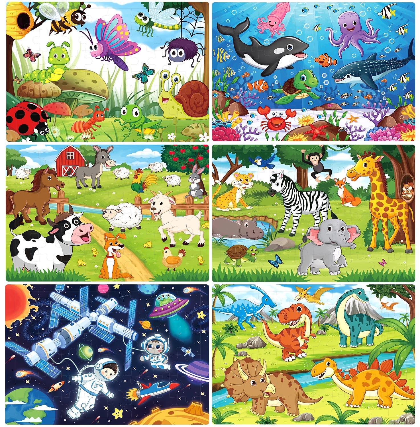 VIJYYZT wooden sea-themed puzzle for kids supports focus and fine motor skills.