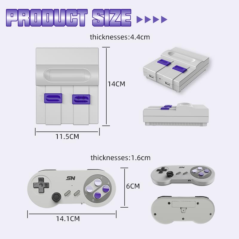 VILCORN video game console gift-ready box signals a perfect gift option.