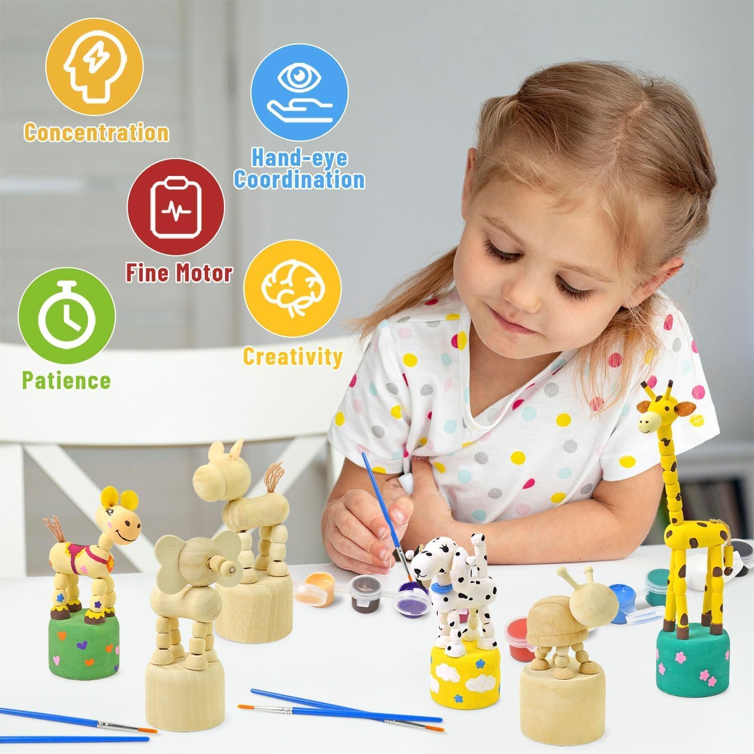 Vileafy painting party favors kit ideal for group activities.