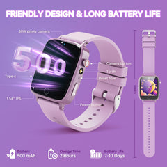 vilicert Kids Games Watch long battery life supports all-day play