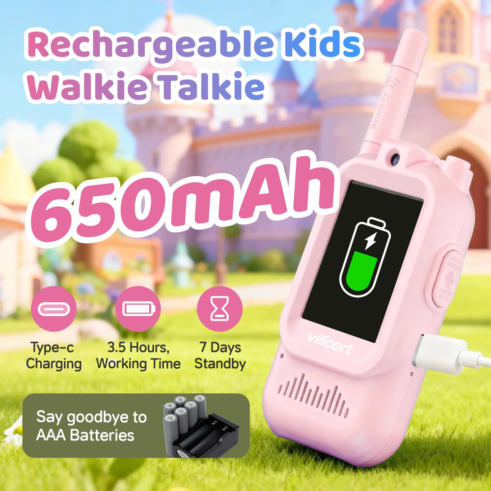 Vilicert easy-to-use controls for kids ages 3 and up