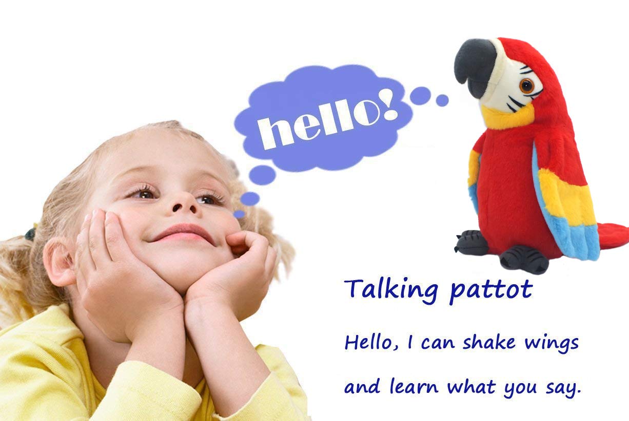Vincilee Talking Parrot gift-ready box makes a delightful gifting option.