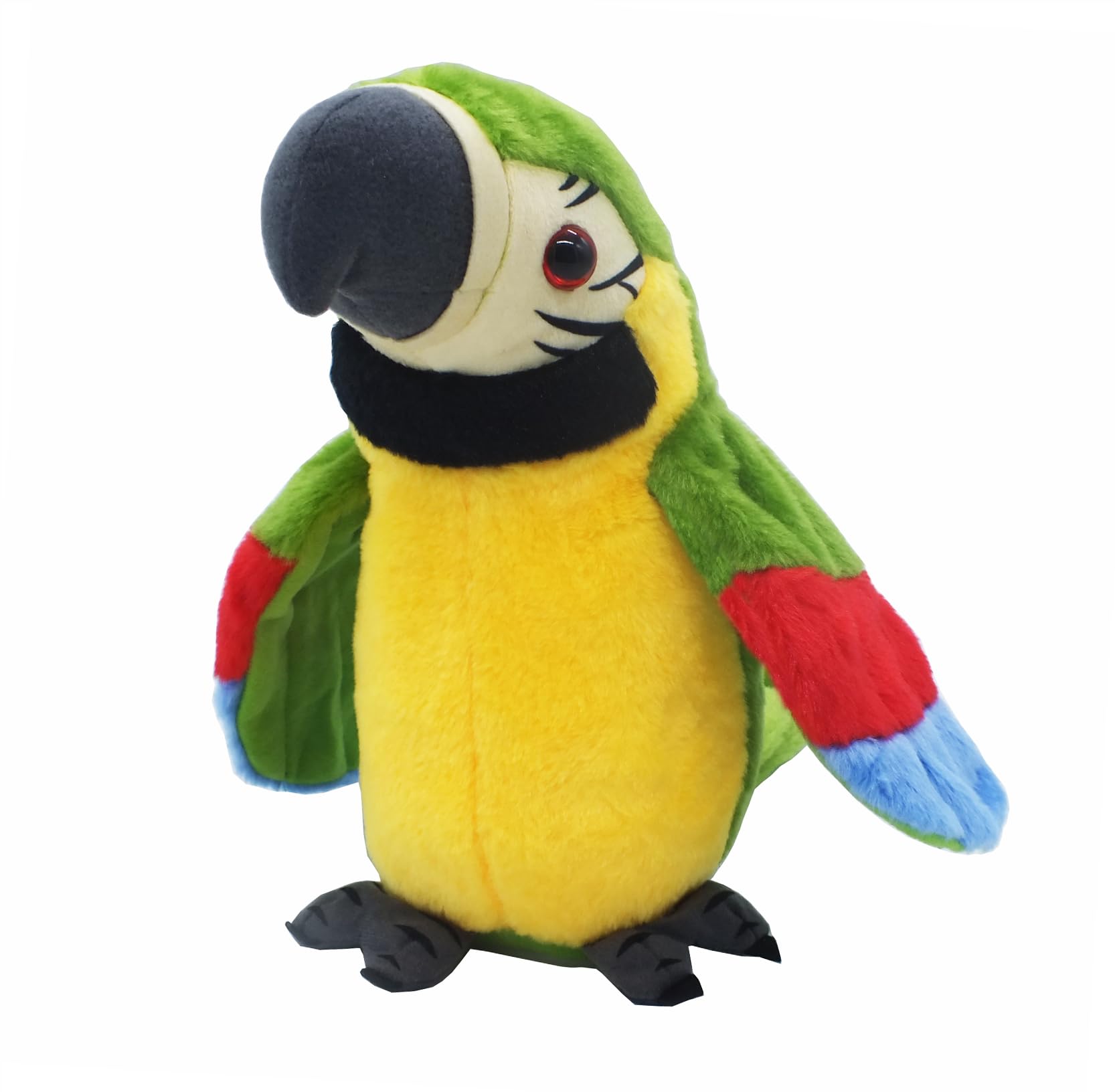 Vincilee Talking Parrot repeats your words for interactive play.