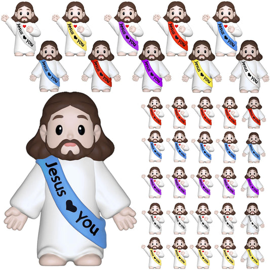 VINETEN colorful little Jesus figure for Easter eggs and church gifts.