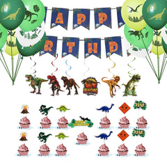 Vinfo dinosaur tablecloth protecting surfaces during cake time.