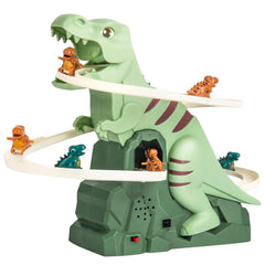Vingtank Dinosaur Tracked Slide Toy with bright colors for imaginative movement and fine motor play.