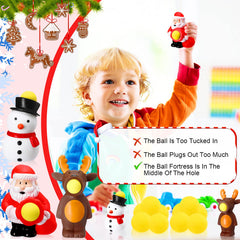 Vinsot Reindeer popper toy with foam balls for group play