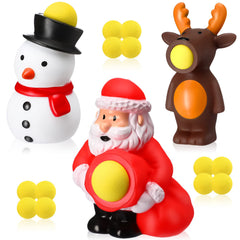 Vinsot Santa popper toy releasing foam balls for family fun