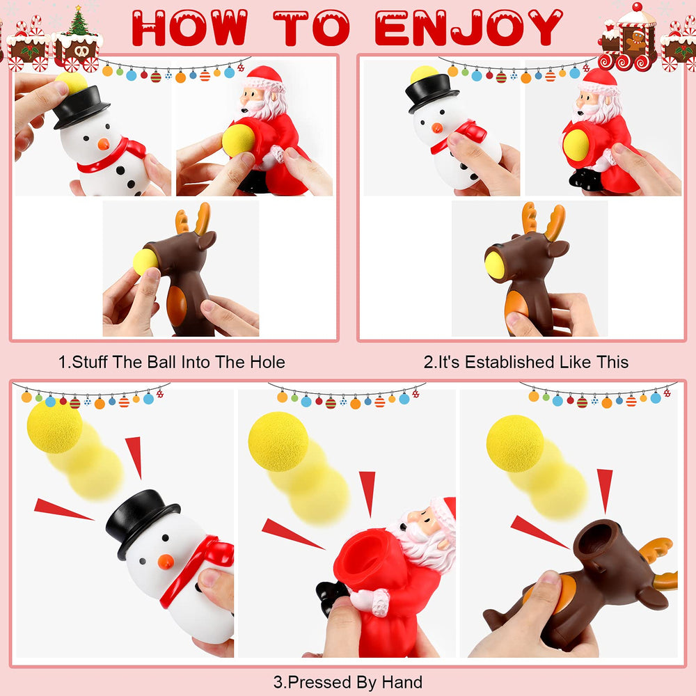Vinsot Snowman popper toy ready for playful bursts