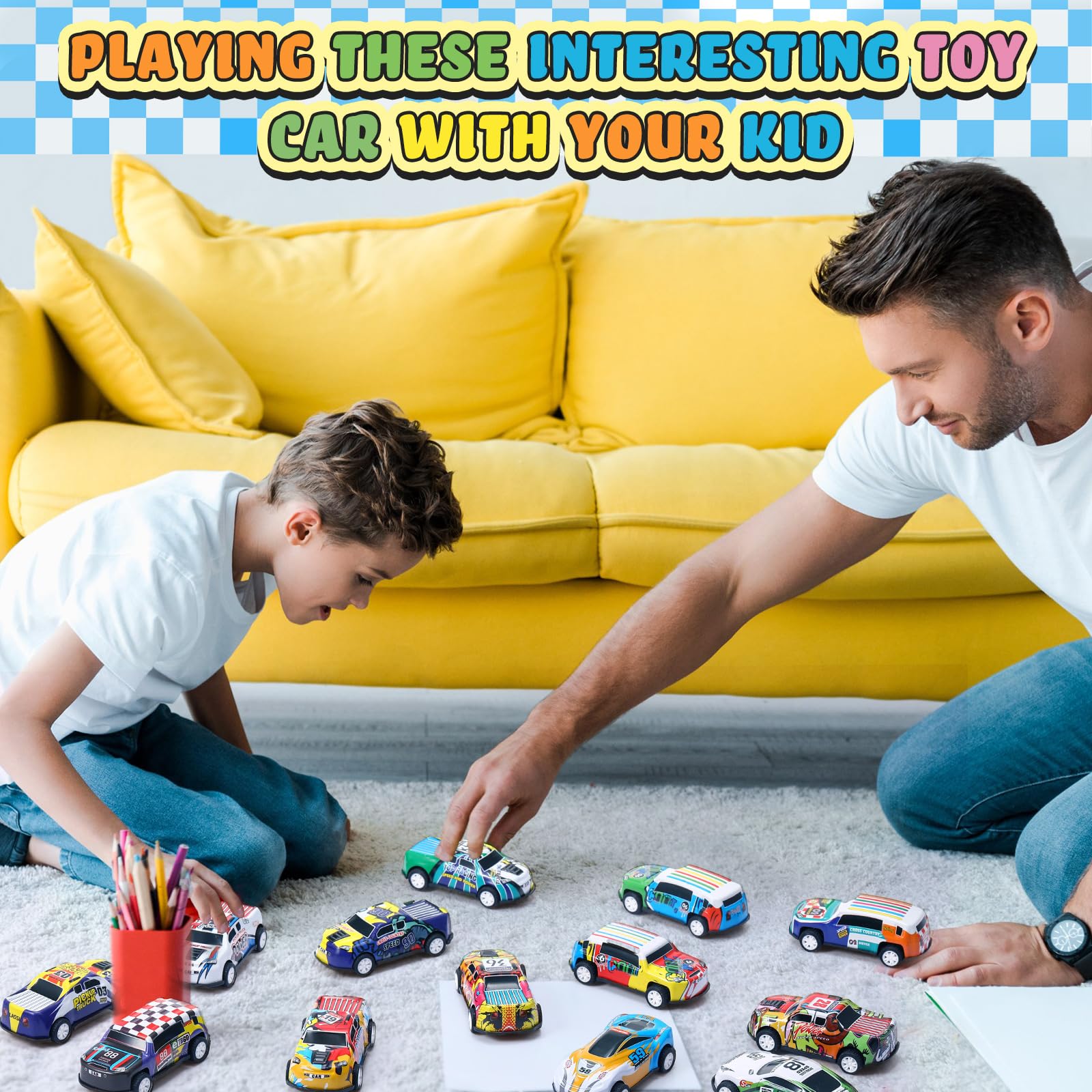 Vinsot pull back toy bulk suitable for stocking stuffers and giveaways