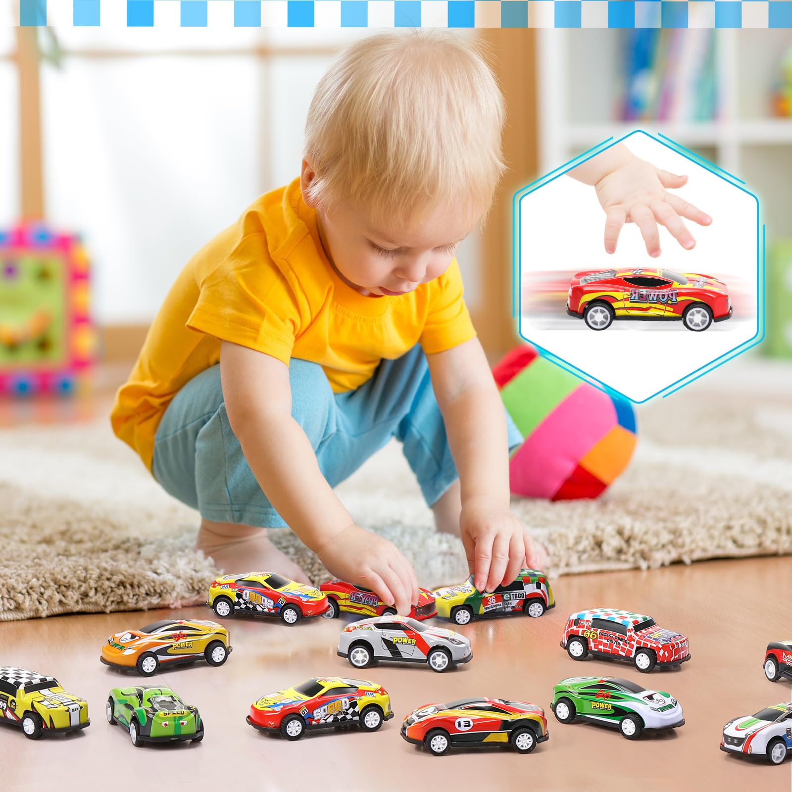 Vinsot race car gift collection ideal for birthdays or classroom rewards