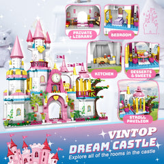 VINTOP 1000-piece building set for curious minds and long-lasting play sessions