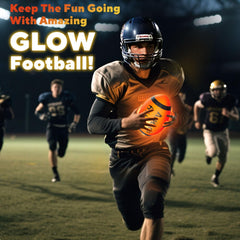 VINTOP Light Up Football ideal bounce at 7-9 PSI for play.