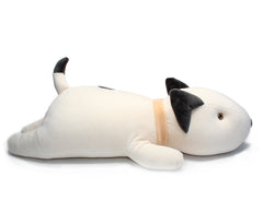 Vintoys Bull Terrier pillow 21in ideal for cozy hugging and bedtime comfort.