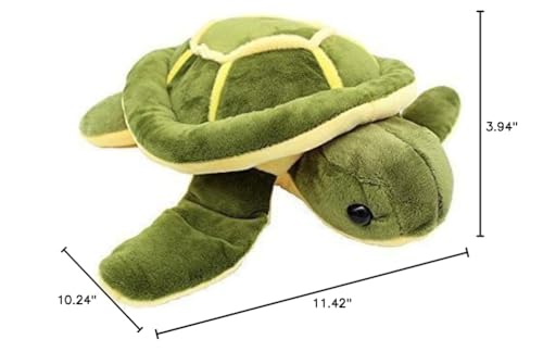 Vintoys Sea Turtle soft plush, close-up detail, ideal for gentle play and comfort.