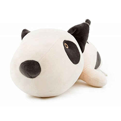 Vintoys soft bull terrier plush figure for comforting playtime and naps.