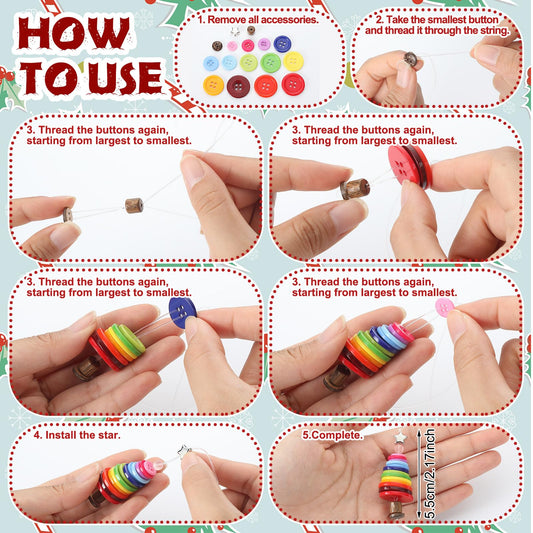 VioraWhite beads and buttons close-up for colorful customization