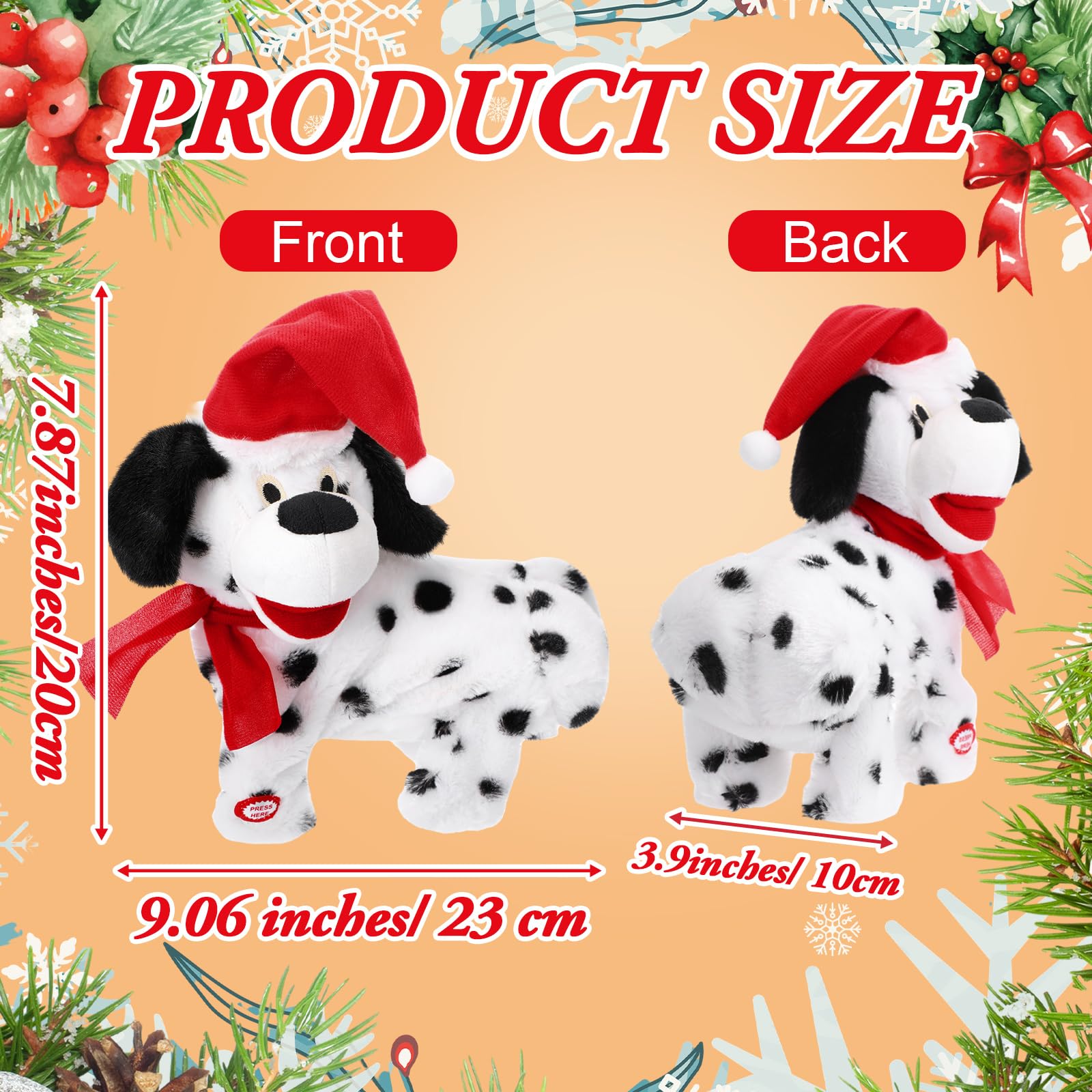 VioraWhite interactive plush toy sings eight songs for family fun.