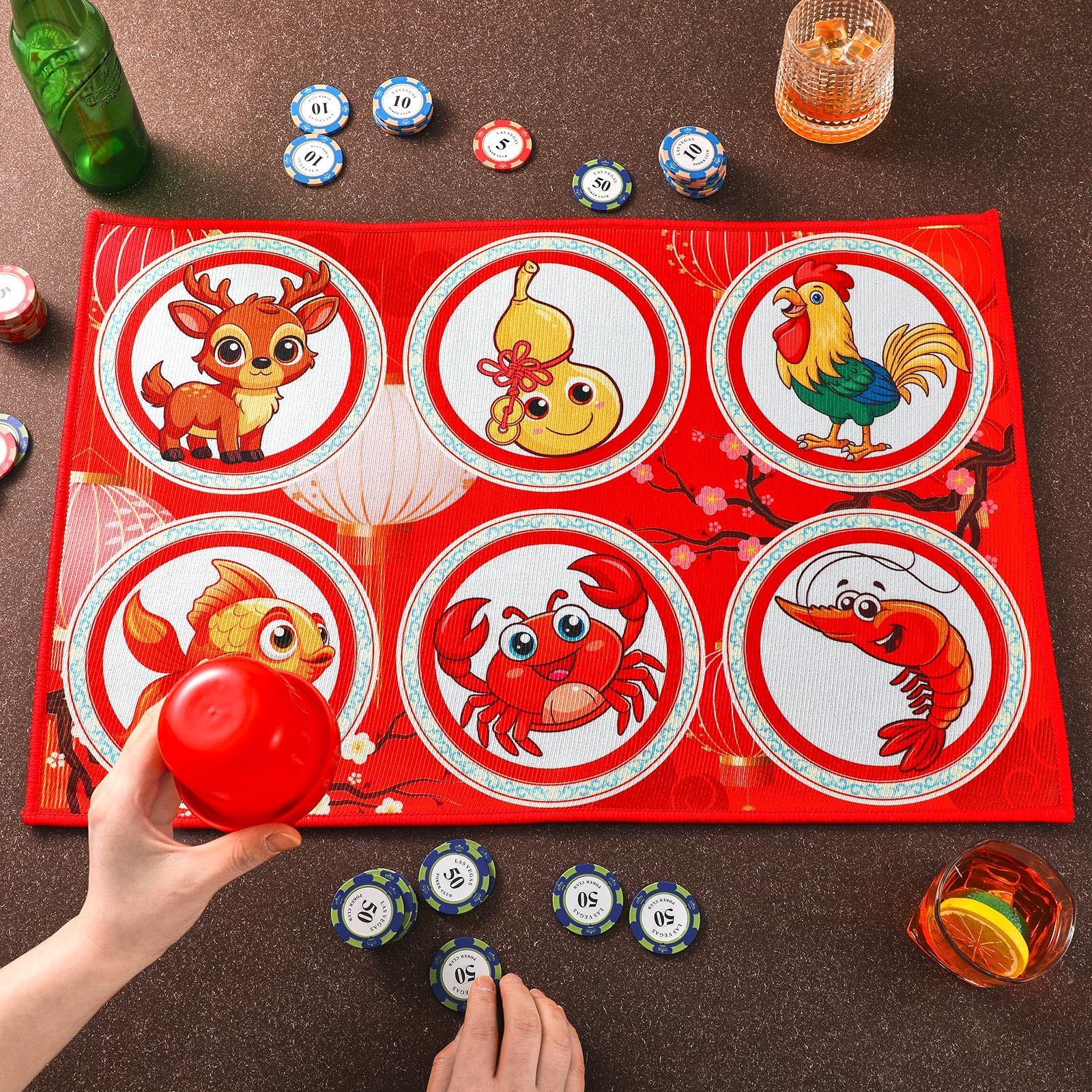 VioraWhite mat size 15.7 x 23.6 inches ready for group play.