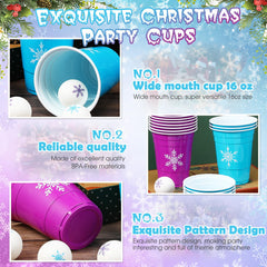 VioraWhite snowflake party game pack shown for joyful holiday gatherings.