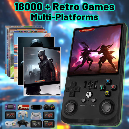 VIOXIA R36s Max preloaded with 18,000 games for instant nostalgia play.