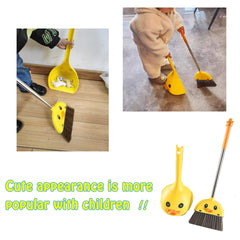 VIPAMZ hook feature for hanging keeps broom within easy reach.