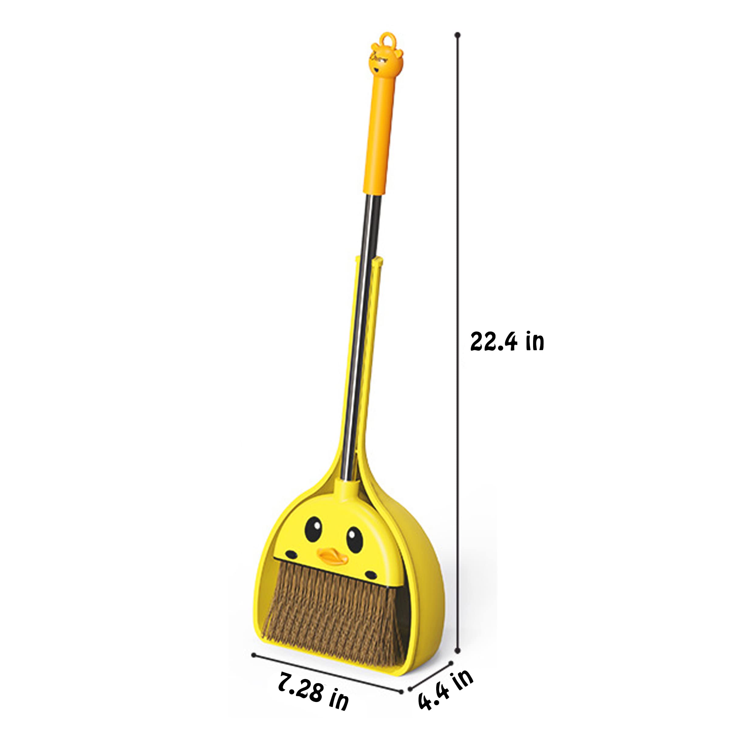 VIPAMZ upright dustpan makes storage simple and keeps play spaces tidy.